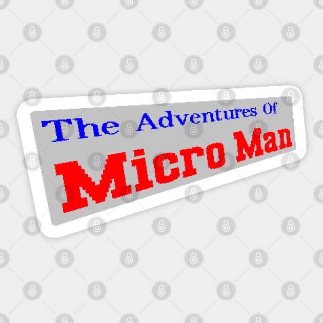 Micro Man Sticker by tdK